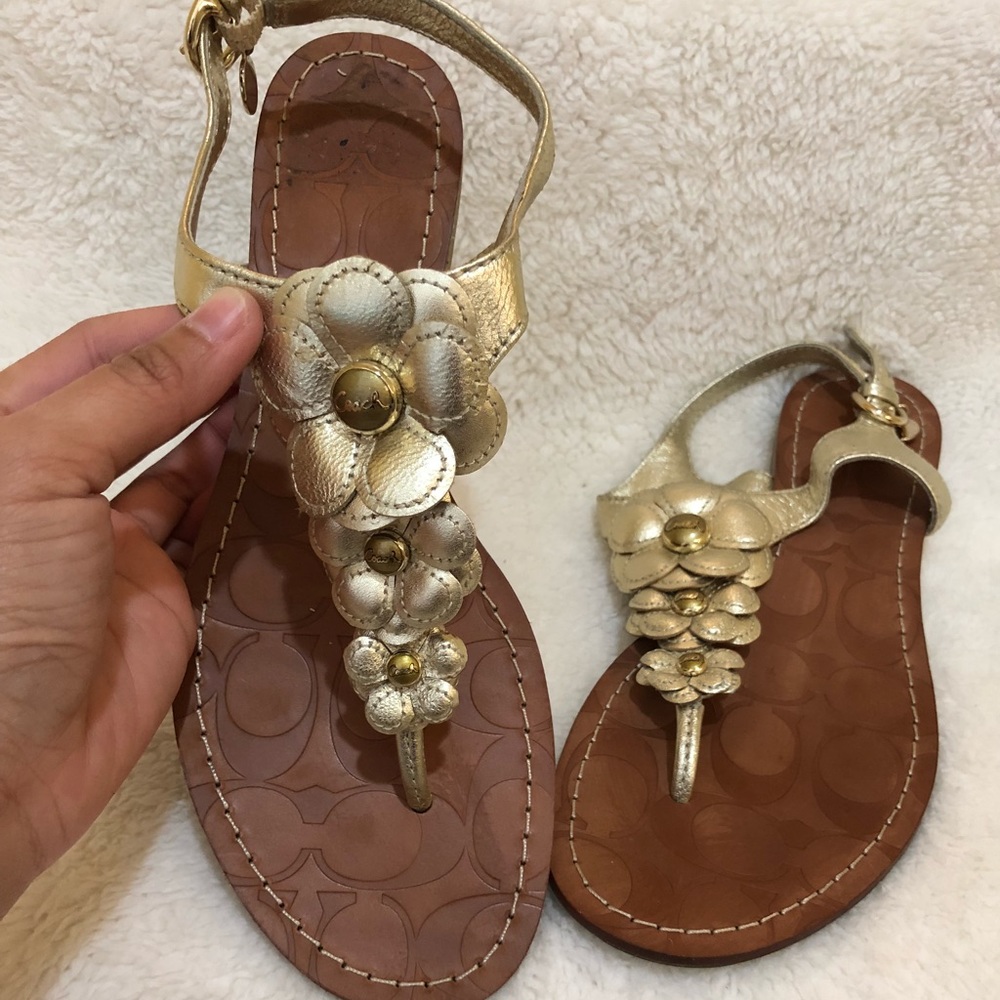 Coach Strappy Sandals